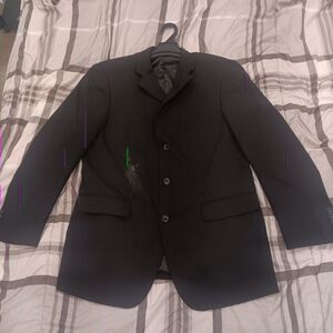 Emanuel Ungaro Black Three-Button Men's Blazer